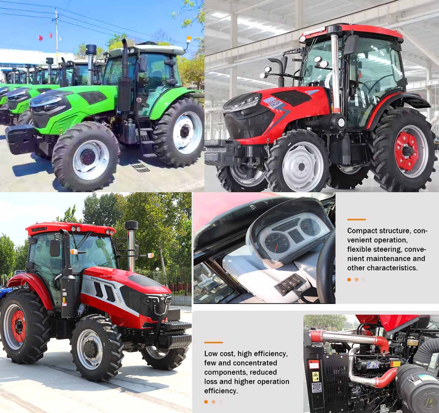 Compatible with most mid-sized agricultural implements Compatible with most mid-sized agricultural implements