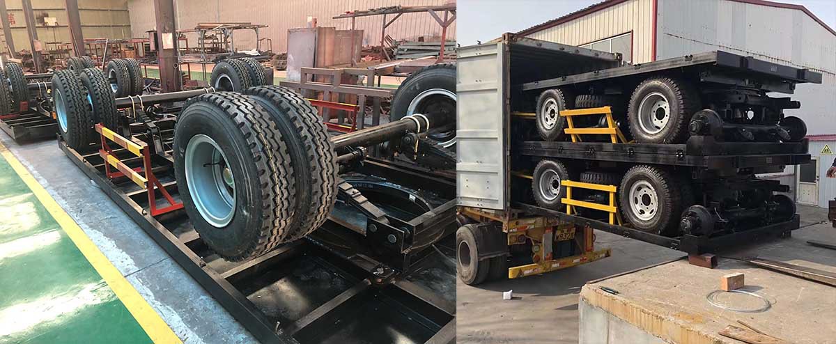 Agricultural dump trailer Agricultural dump trailer