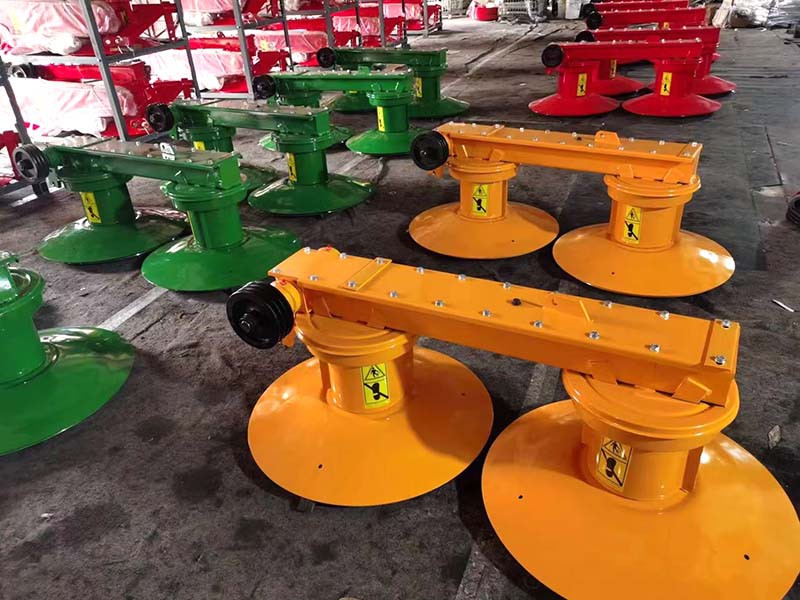 Tractor-type drum mower Tractor-type drum mower