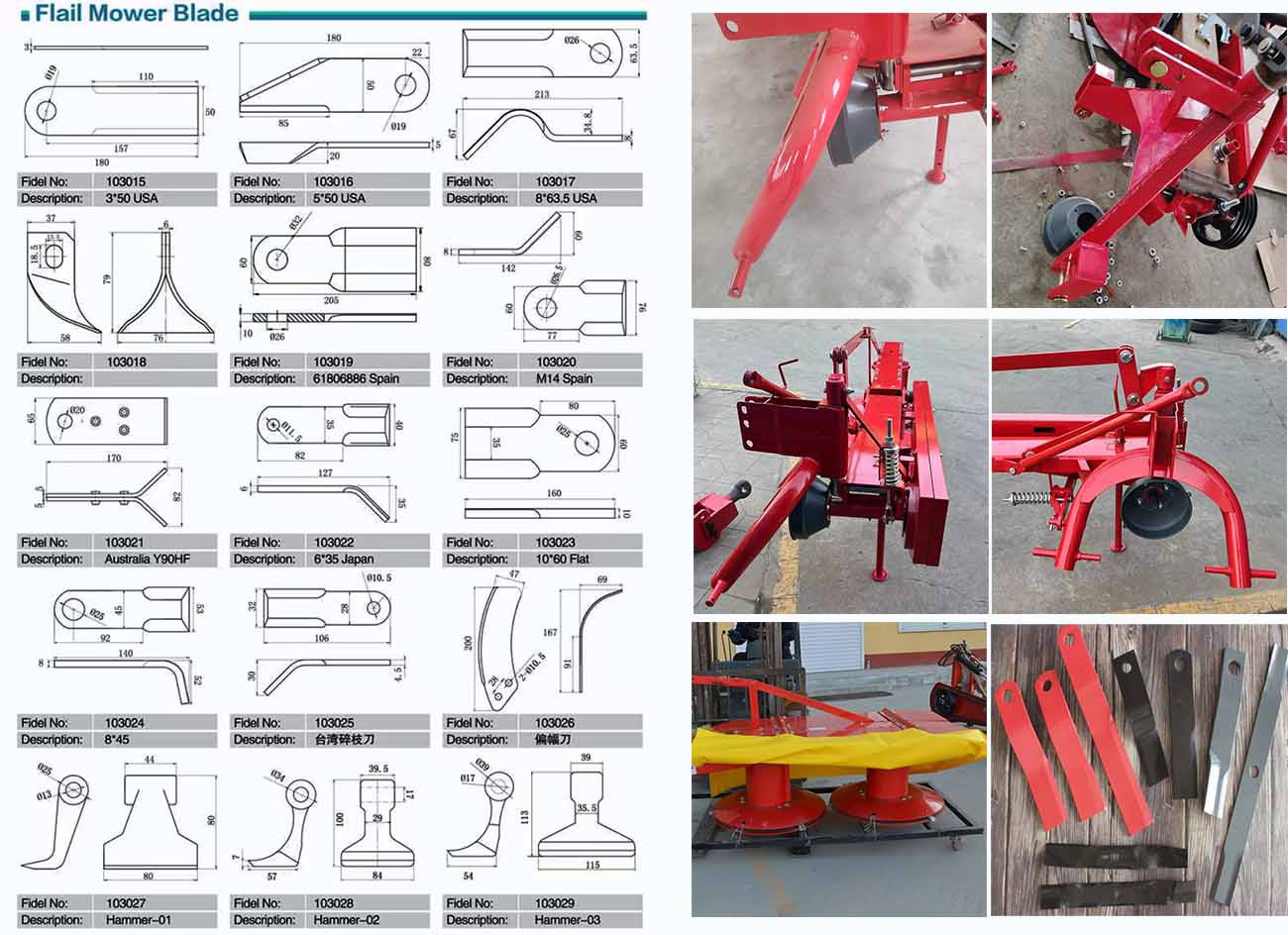 Tractor-type drum mower Tractor-type drum mower