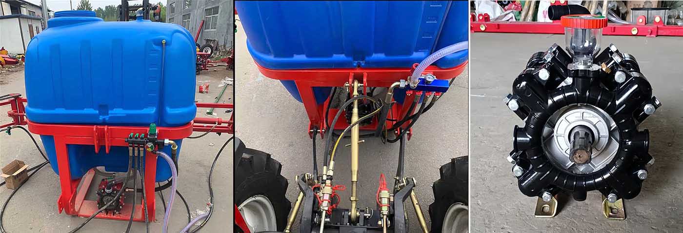 Cantilever sprayer working Cantilever sprayer working